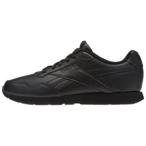 Reebok Royal Glide Turnschuhe Damen - Schwarz/Grau/Königsblau - DE 764-QKF